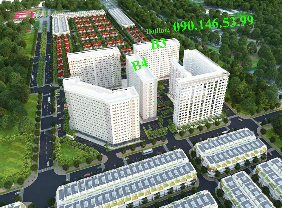 Phối cảnh Green Town